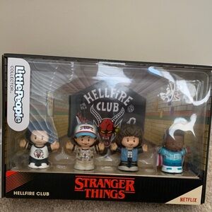 Stranger Things Hellfire Club LittlePeople Collector Set - Multicolor